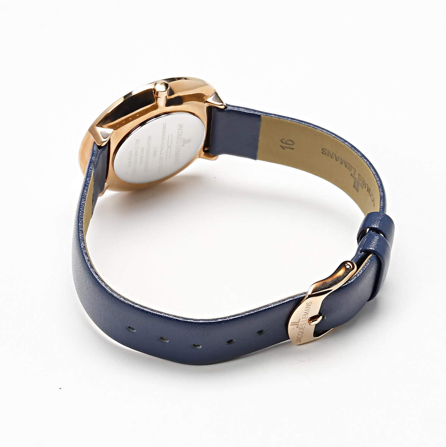 Jacques Lemans Jacques Lemans  Design Collection 1-2093J, design collection австрия женские часы на браслете кожаный боковой вид