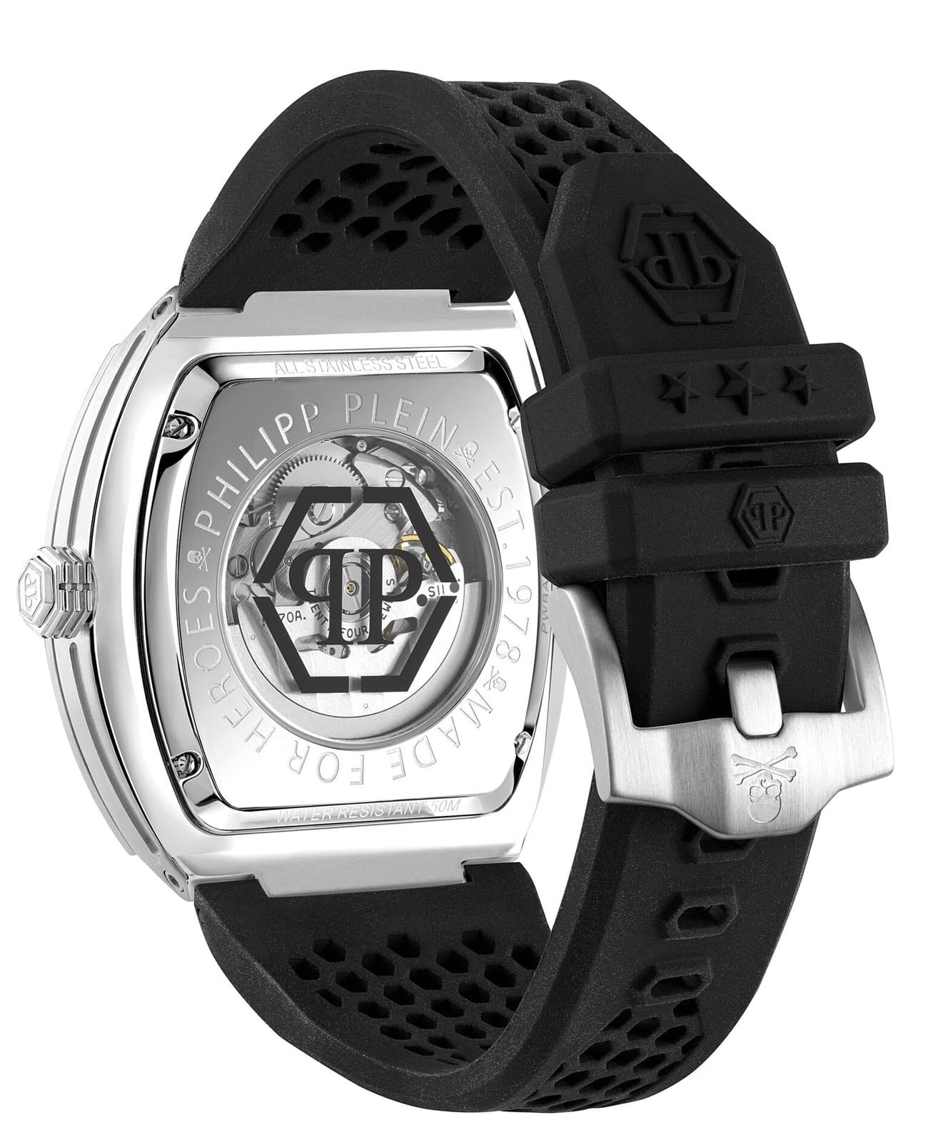 Philipp Plein Philipp Plein The Skeleton PWBAA1423 , наручные мужские часы фото под углом