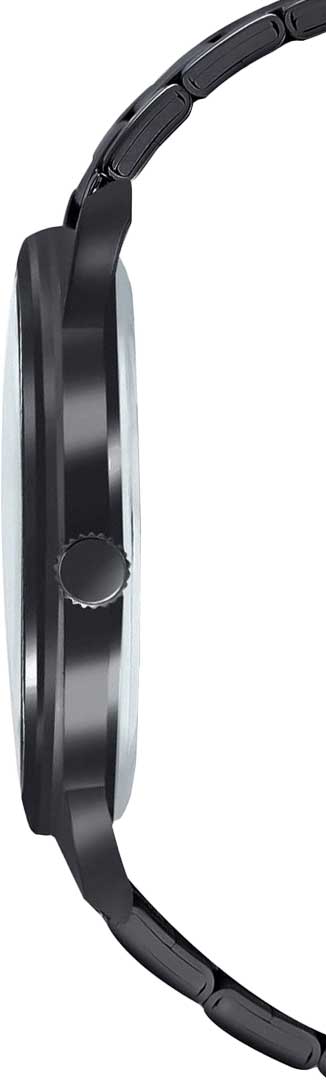 Casio Casio Collection MTP-E600B-1B, collection япония мужские часы на браслете сталь с ip покрытием боковой вид