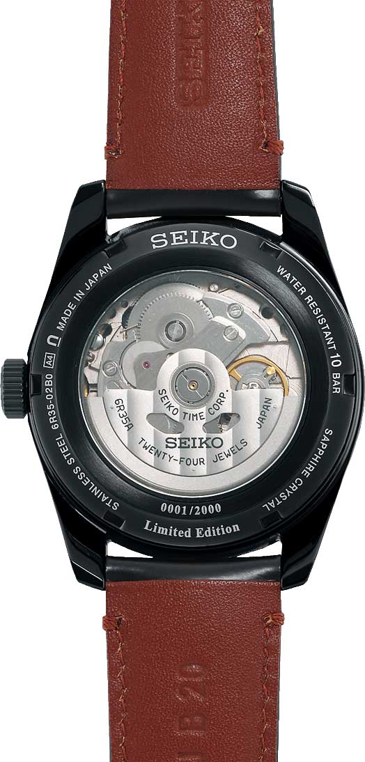 Seiko Seiko Presage Sharp Edged Series SPB331 мужские часы коричневый циферблат на запястье