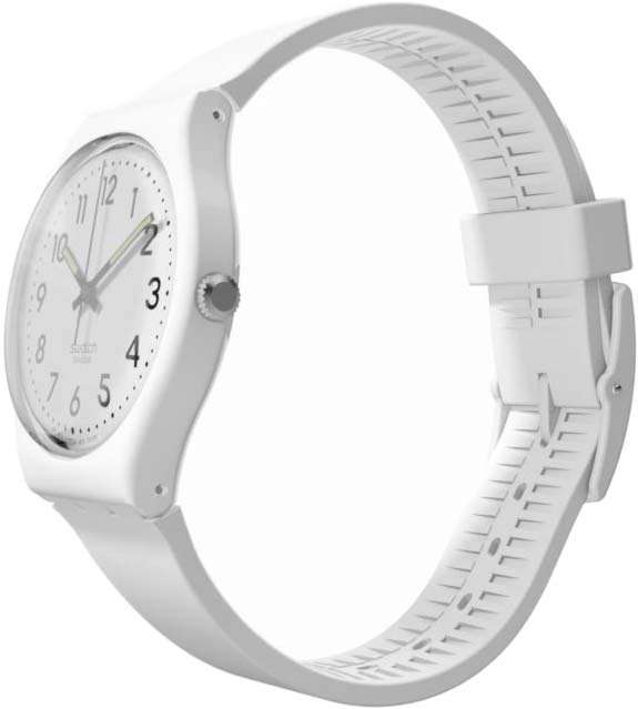 Swatch Swatch Gent Standard GW151O, gent швейцария мужские часы на браслете пластик боковой вид