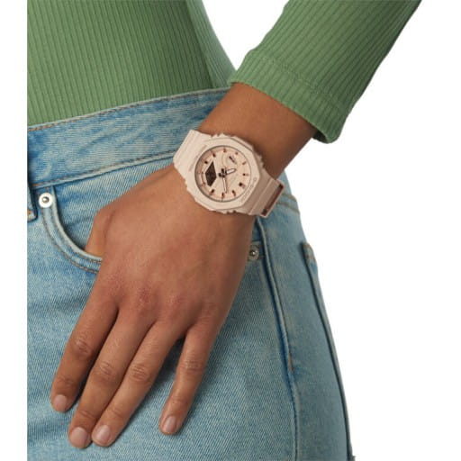 Casio Casio G-Shock GMA-S2100-4ADR (GMA-S2100-4A) , наручные женские часы фото под углом