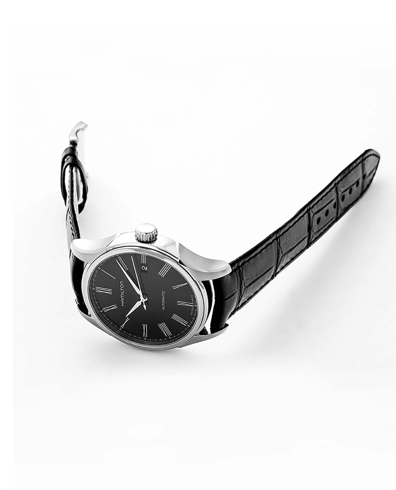 Hamilton Hamilton American Classic Valiant Auto H39515734, american classic швейцария мужские часы на браслете нержавеющая сталь боковой вид