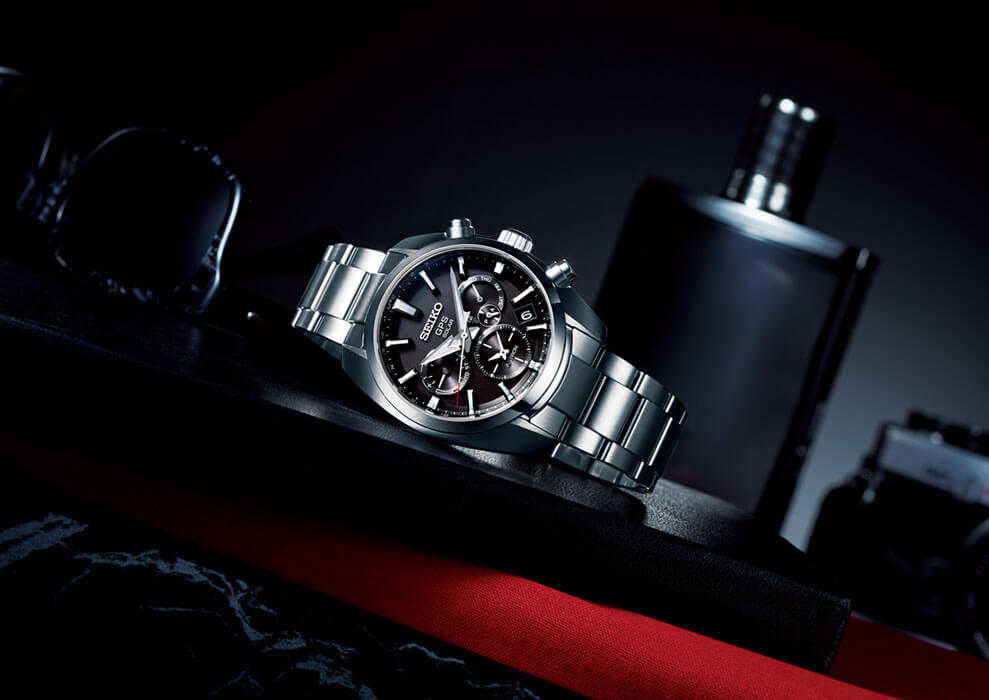 Оригинальные часы Seiko Seiko Astron GPS Solar SSH021J1 кварцевые калибр механизма 5x53 общий вид