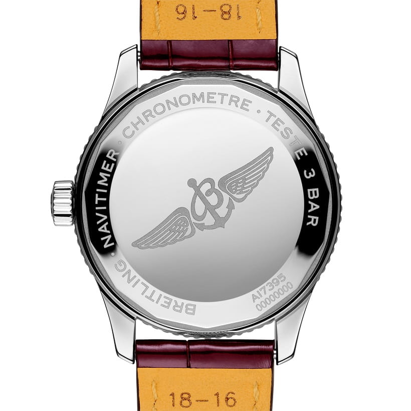 Оригинальные часы Breitling Breitling Navitimer Automatic 35 A17395F41G1P2 механические калибр механизма breitling 17 общий вид