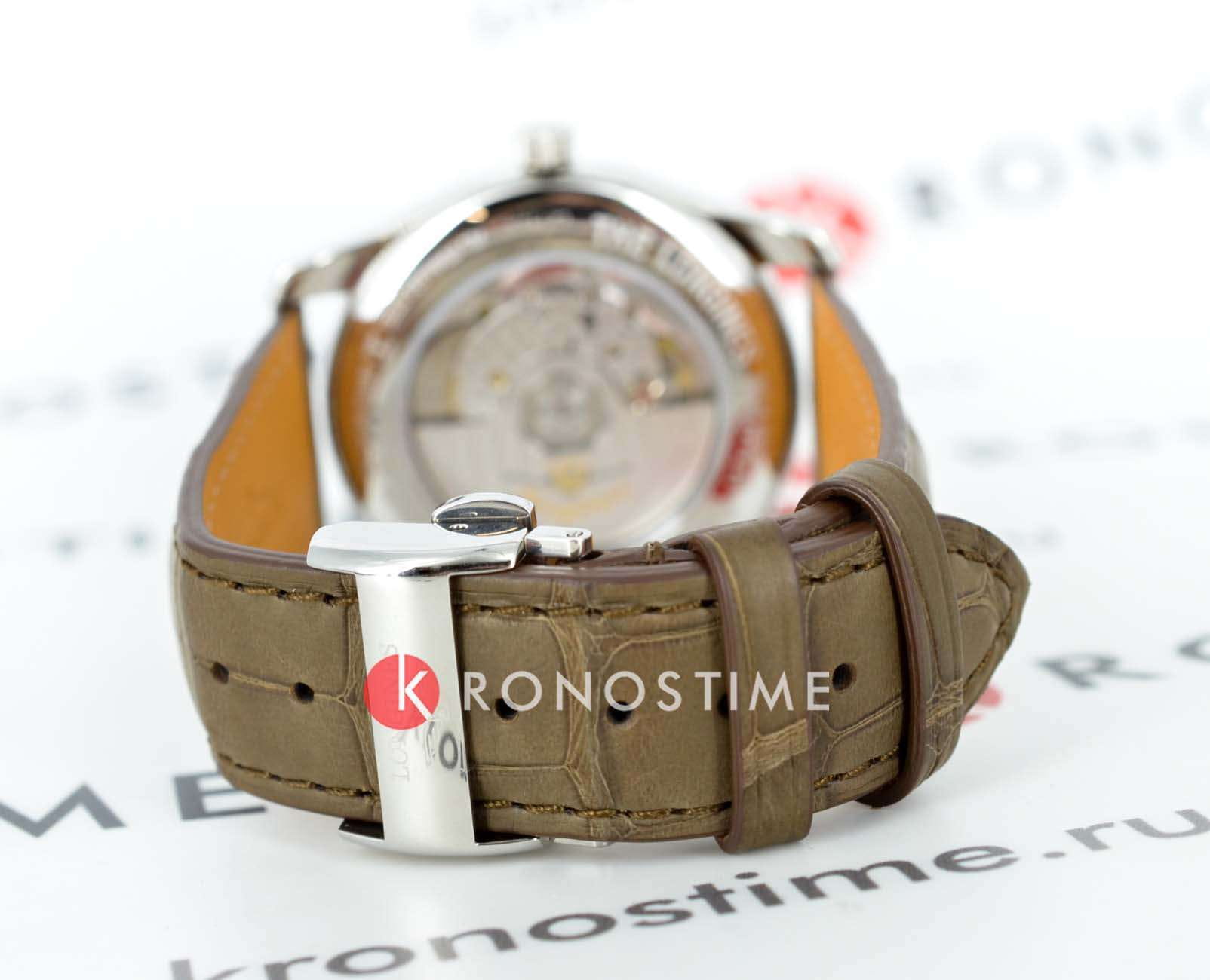 Longines Longines Master Collection L2.793.4.59.2 мужские часы черный циферблат на запястье