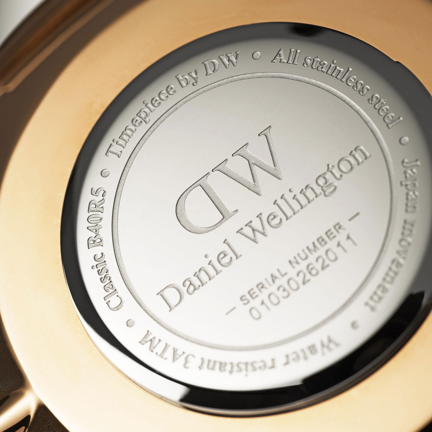 Оригинальные часы Daniel Wellington Daniel Wellington Classic DW00100001 кварцевые калибр механизма citizen 1l22 общий вид