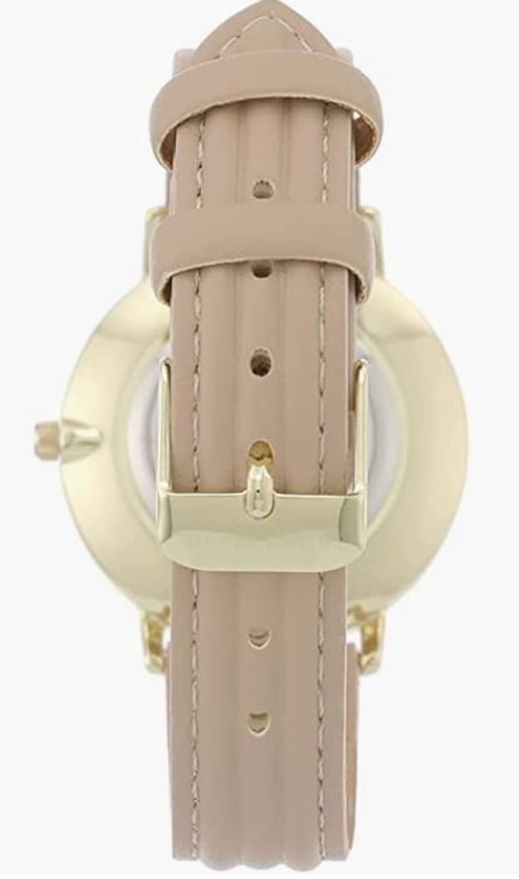 Anne Klein Anne Klein Leather 3836GPTN женские часы золотой циферблат на запястье