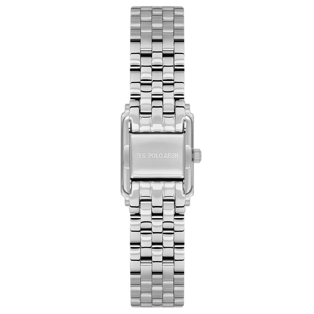 U.S. Polo Assn. U.S. Polo Assn. Stile USPA2107-01,  сша женские часы на браслете нержавеющая сталь боковой вид