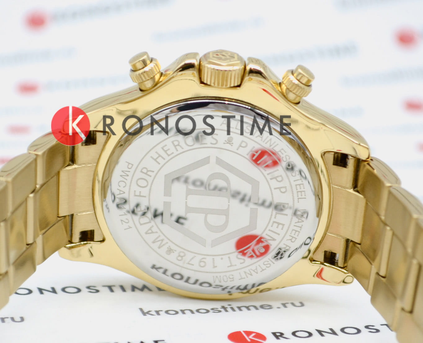Philipp Plein Philipp Plein Nobile Wonder PWCAA1121  - задняя крышка металл сталь корпуса, германия часы