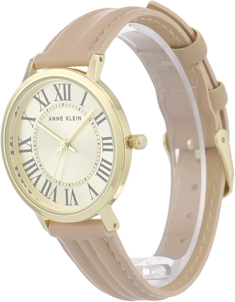 Anne Klein 3836GPTN женские часы застежка крупным планом