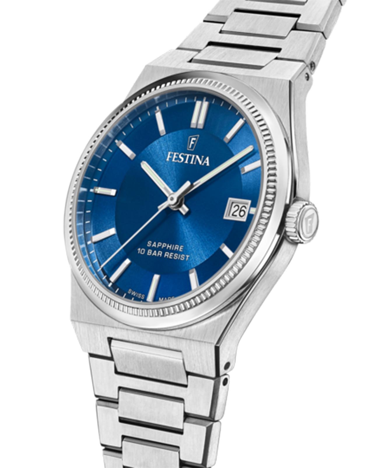Festina Festina Classics F20034/2 , наручные мужские часы фото под углом