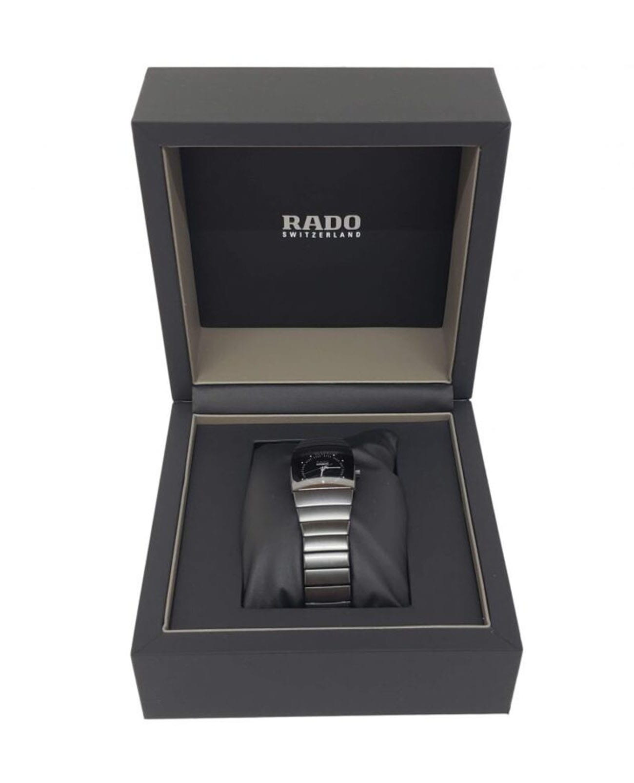 Rado Rado Sintra R13884182 кварцевые женские часы часы крупный план черный циферблата