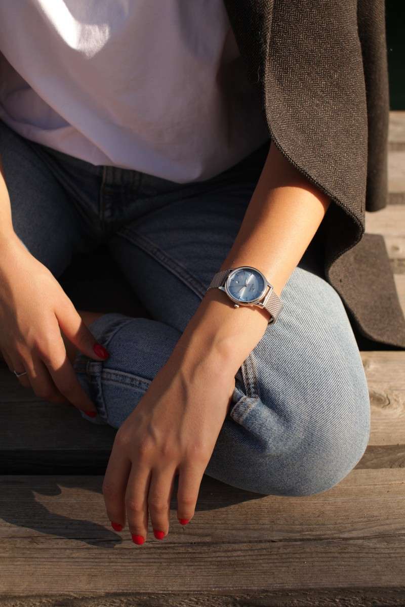 Космос Космос Созвездие K 601.10.39 кварцевые женские часы часы крупный план синий циферблата