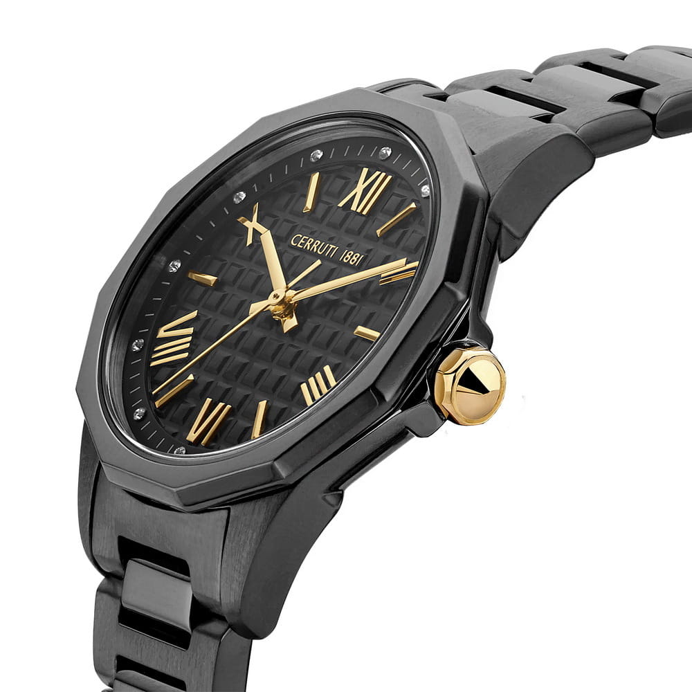 Cerruti 1881 Cerruti 1881 Jesina CIWLG2206004,  франция женские часы на браслете нержавеющая сталь с ip-покрытием боковой вид