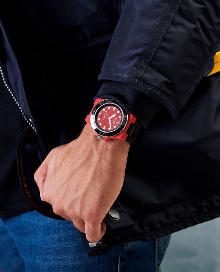 Оригинальные часы Swiss Military Hanowa Swiss Military Hanowa Ocean Pioneer SMWGN0001183 кварцевые калибр механизма ronda 515 общий вид