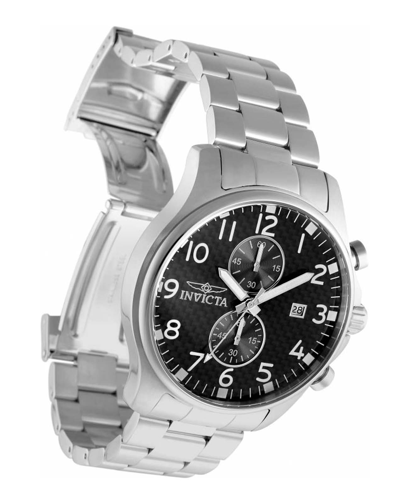 Invicta Invicta Specialty IN0379 мужские часы черный циферблат на запястье