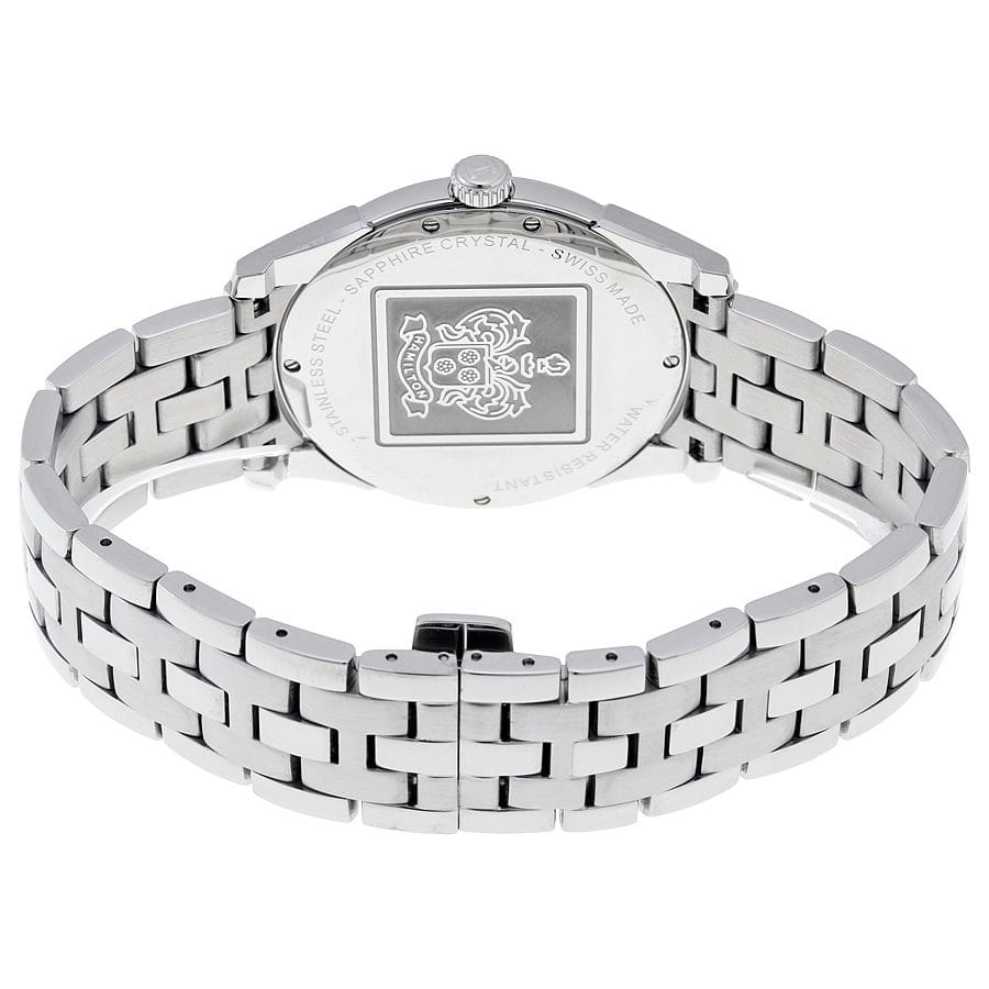 Hamilton Hamilton Jazzmaster Thinline Quartz H38511113, jazzmaster швейцария мужские часы на браслете нержавеющая сталь боковой вид