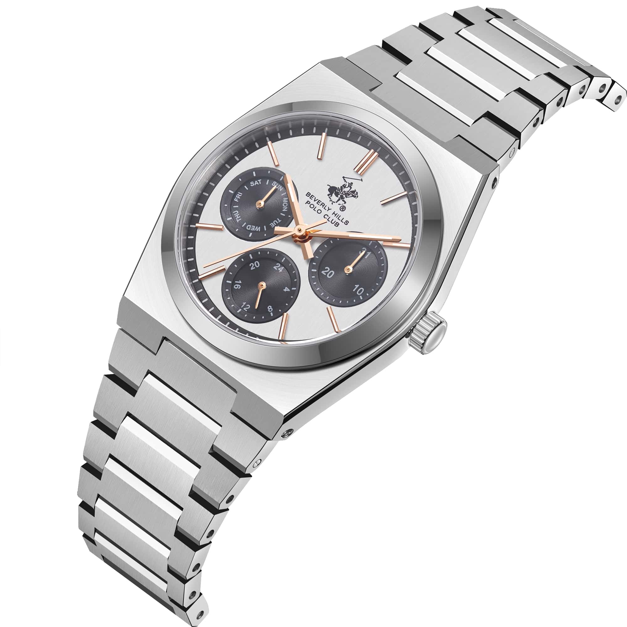 Beverly Hills Polo Club Beverly Hills Polo Club BP3754X.330 кварцевые женские часы часы крупный план белый циферблата