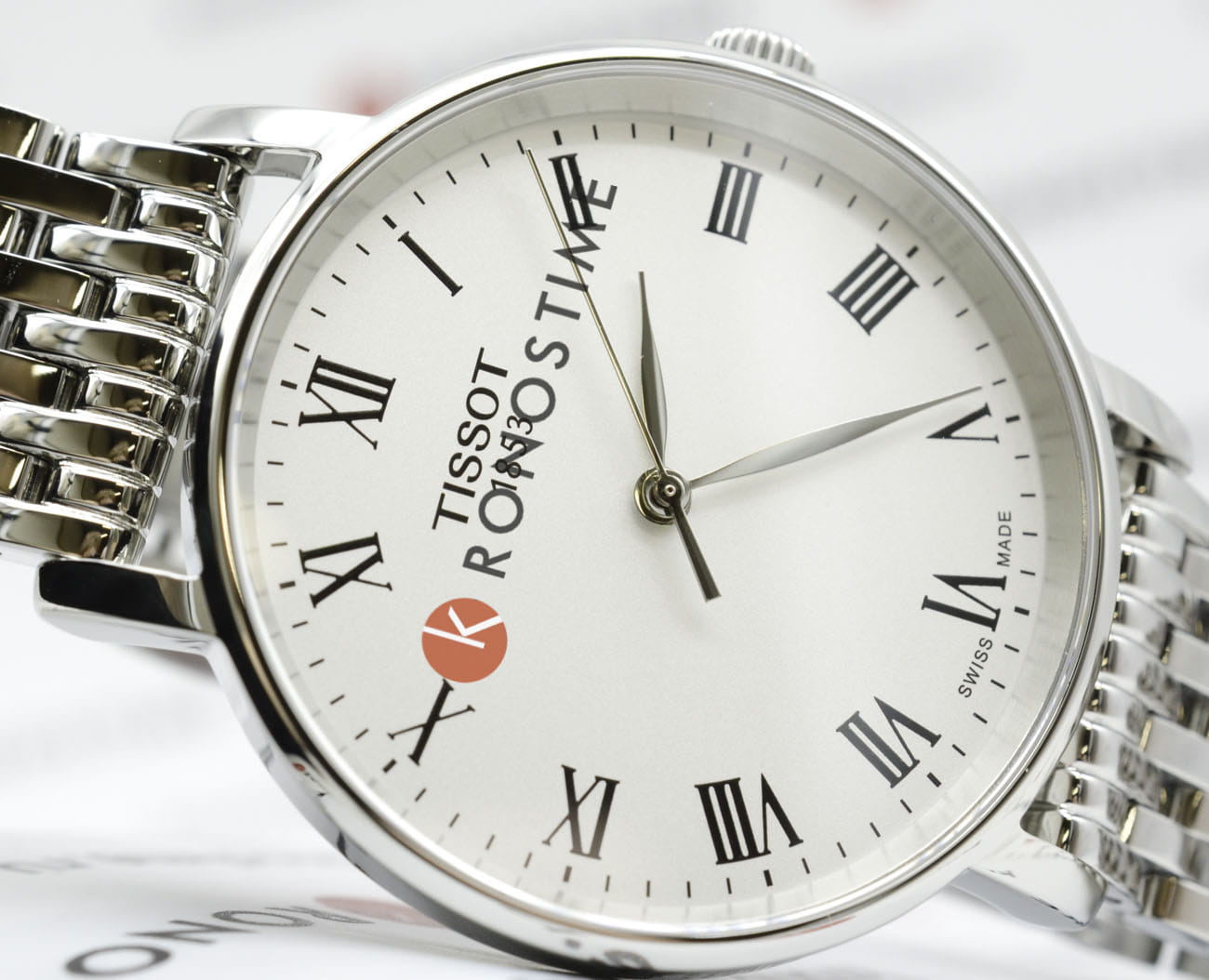 Оригинальные часы Tissot Tissot Everytime Lady T143.210.11.033.00 кварцевые калибр механизма eta f05.412 общий вид