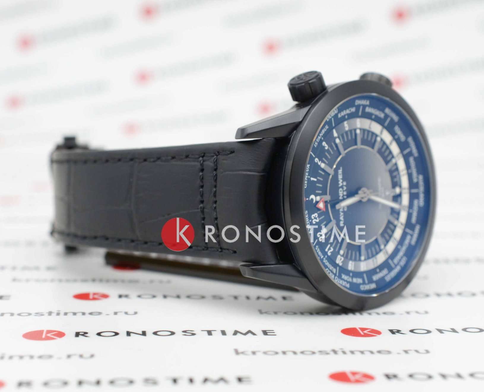 Raymond Weil Raymond Weil Freelancer 2765-BKC-20001 мужские часы черный циферблат на запястье