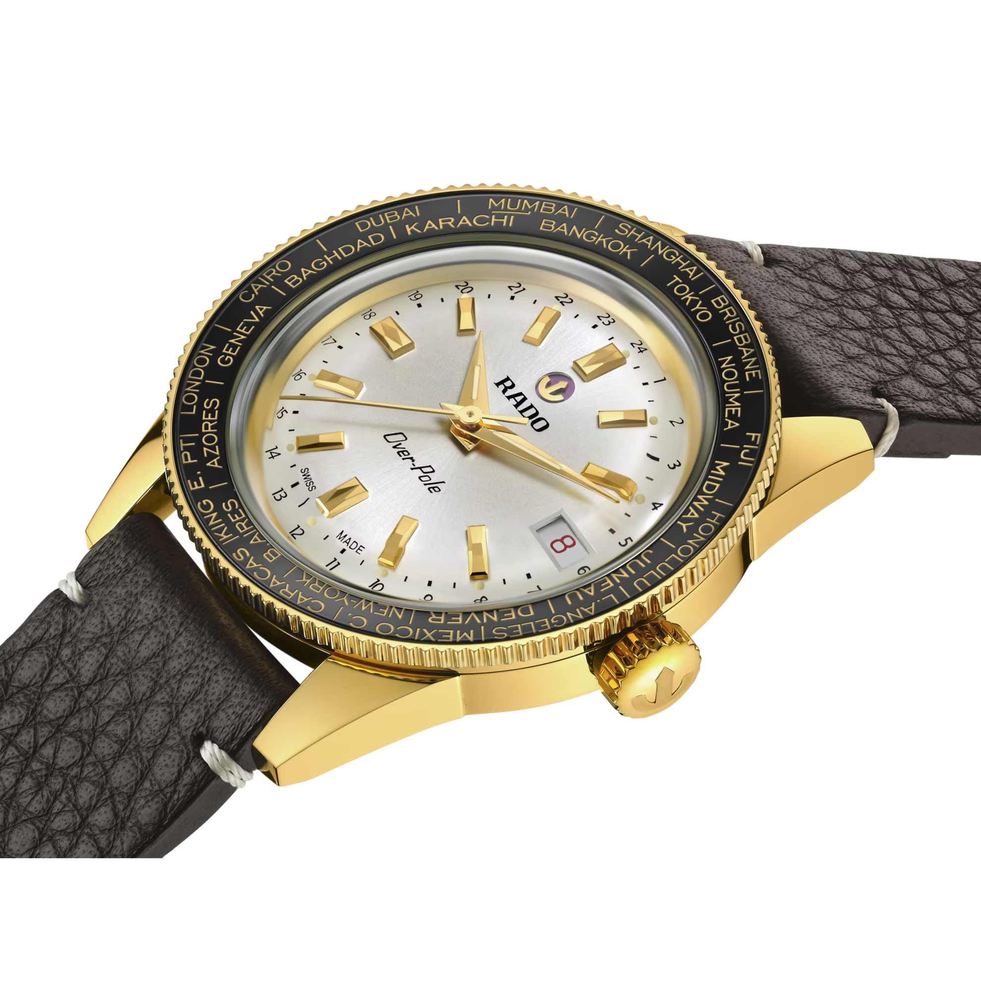 Rado Rado Captain Cook Over-Pole Limited Edition R32193018  - задняя крышка сталь металл корпуса, швейцария часы