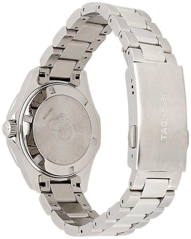 TAG Heuer TAG Heuer Aquaracer WAY131M.BA0748 кварцевые женские часы часы крупный план синий циферблата