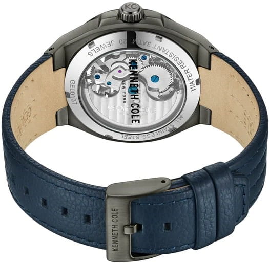 Kenneth Cole Kenneth Cole New York KCWGE0013702,  сша мужские часы на браслете кожаный боковой вид