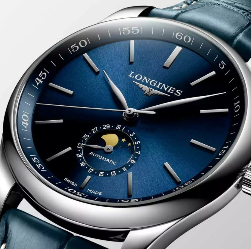 Longines Longines Master Collection L2.919.4.92.2, master collection швейцария мужские часы на браслете кожаный боковой вид