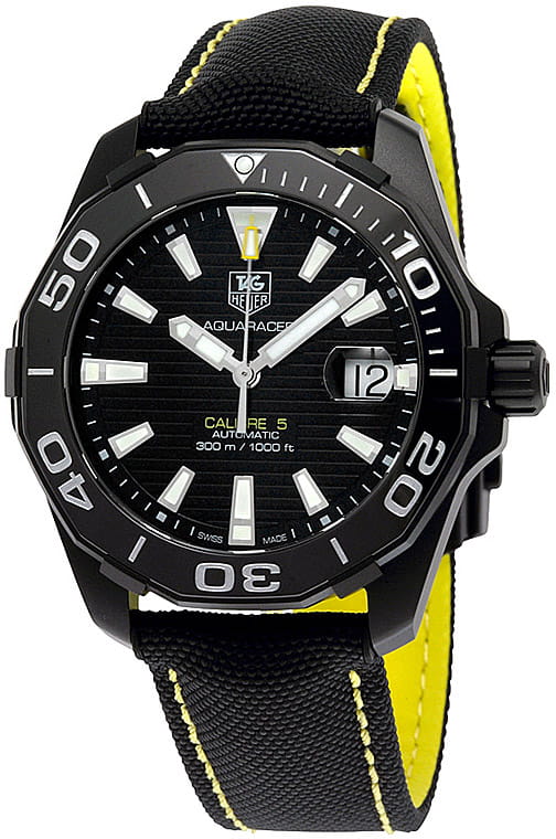 TAG Heuer TAG Heuer Aquaracer WAY218A.FC6362 , наручные мужские часы фото под углом