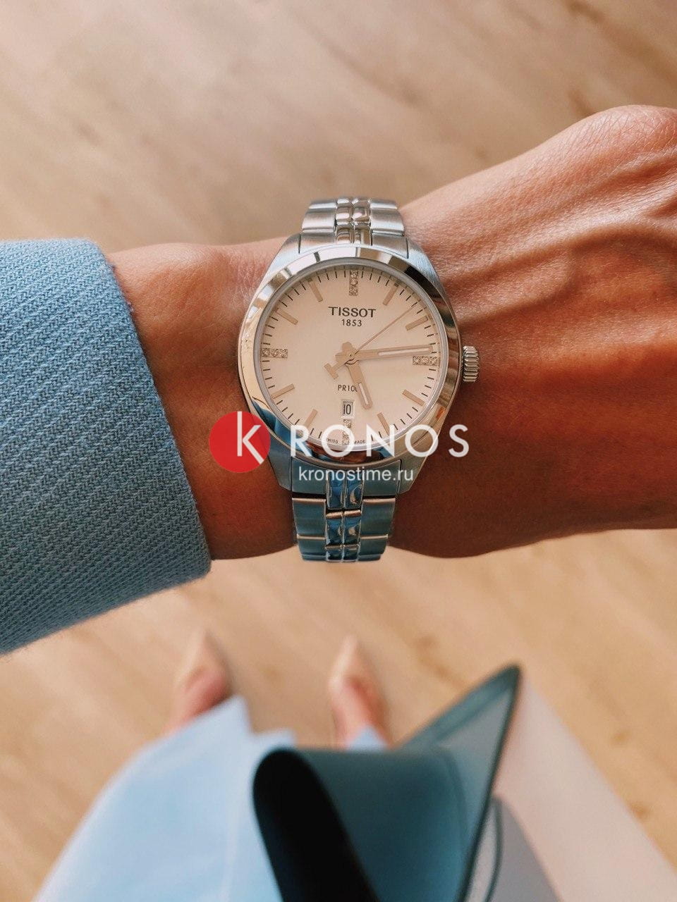 Tissot Tissot PR 100 Lady T101.210.11.036.00 PR 100 — детали корпуса и нержавеющая сталь