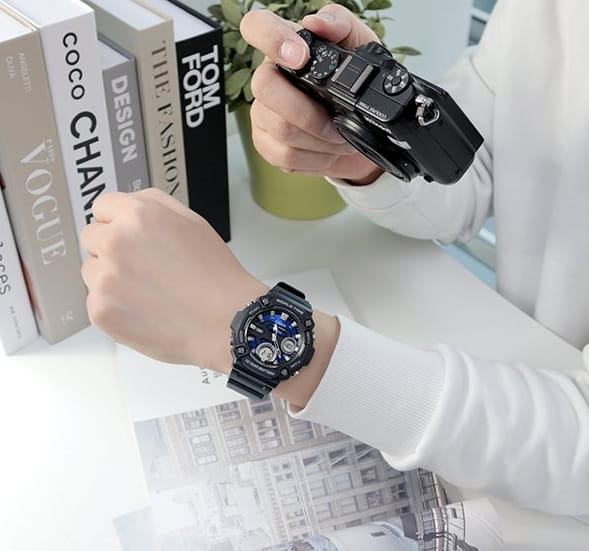 Casio Casio Collection AEQ-120W-2AVDF (AEQ-120W-2A) , наручные мужские часы фото под углом