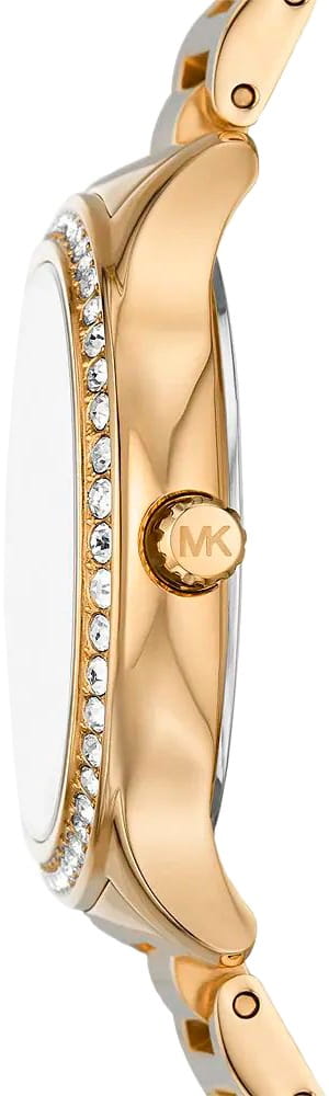 Michael Kors Michael Kors Sage MK4805,  сша женские часы на браслете нержавеющая сталь с pvd-покрытием боковой вид