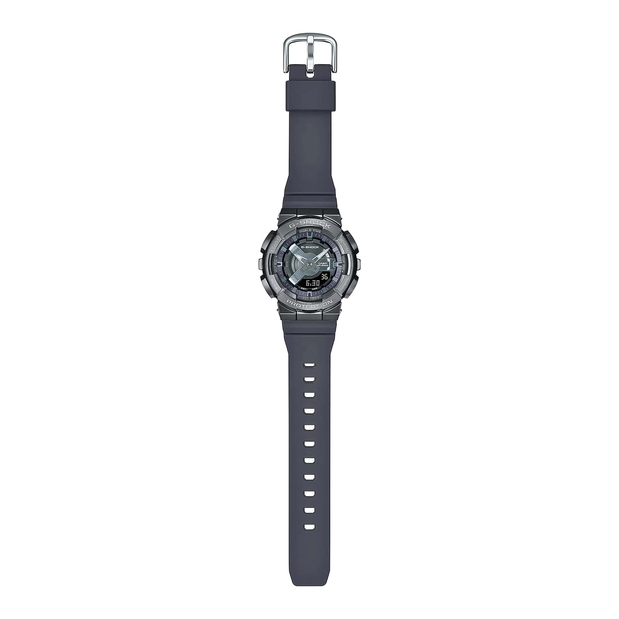 Casio Casio G-Shock GM-S110B-8ADR (GM-S110B-8A) GM - задняя крышка пластик сталь корпуса, япония часы