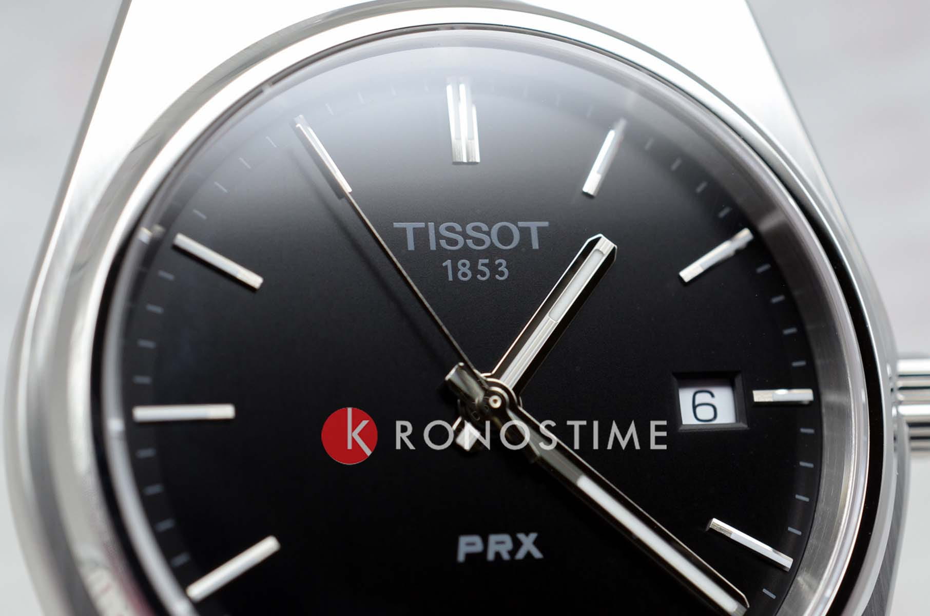 Оригинальные часы Tissot Tissot PRX T137.410.11.051.00 кварцевые калибр механизма eta f06.115 общий вид
