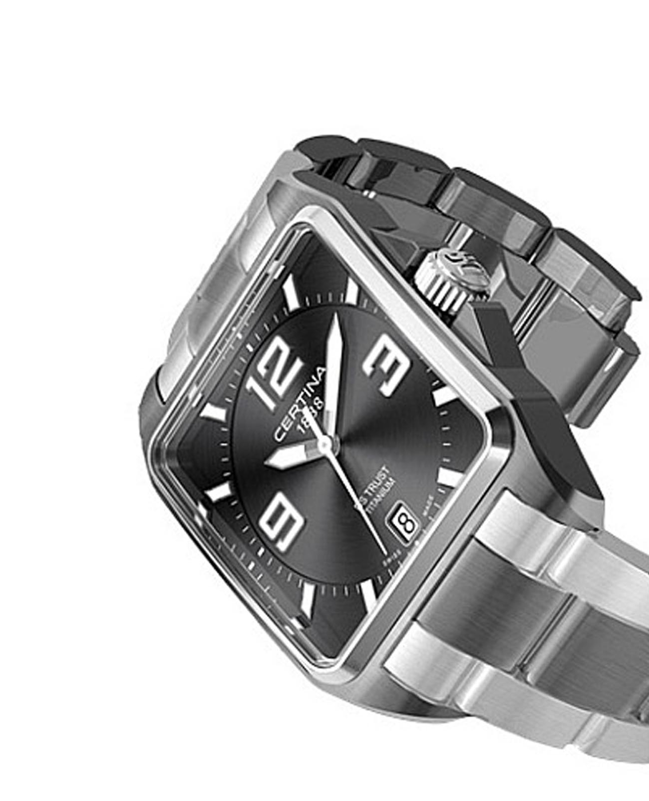 Certina Certina DS Trust C019.510.44.087.00  - задняя крышка металл сталь корпуса, швейцария часы
