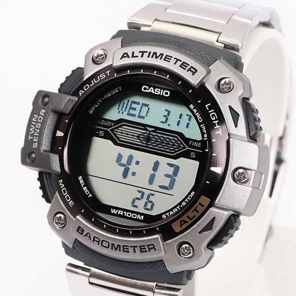 Casio Casio Illuminator SGW-300HD-1A , наручные мужские часы фото под углом