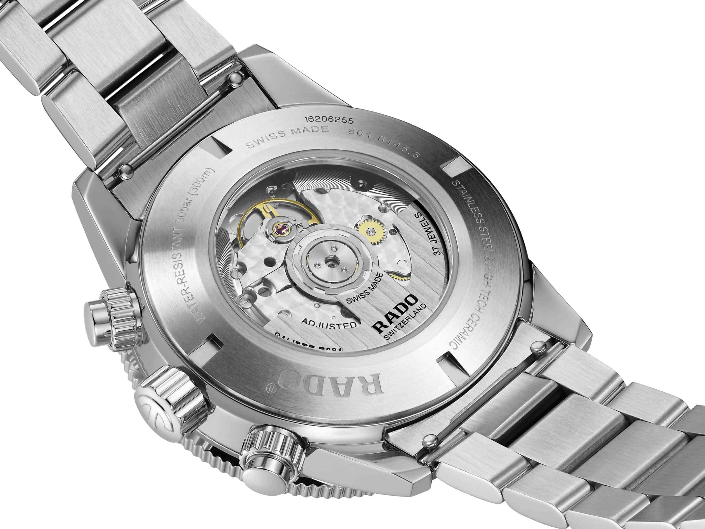 Rado Rado Captain Cook Automatic Chronograph R32145208, captain cook швейцария мужские часы на браслете нержавеющая сталь боковой вид