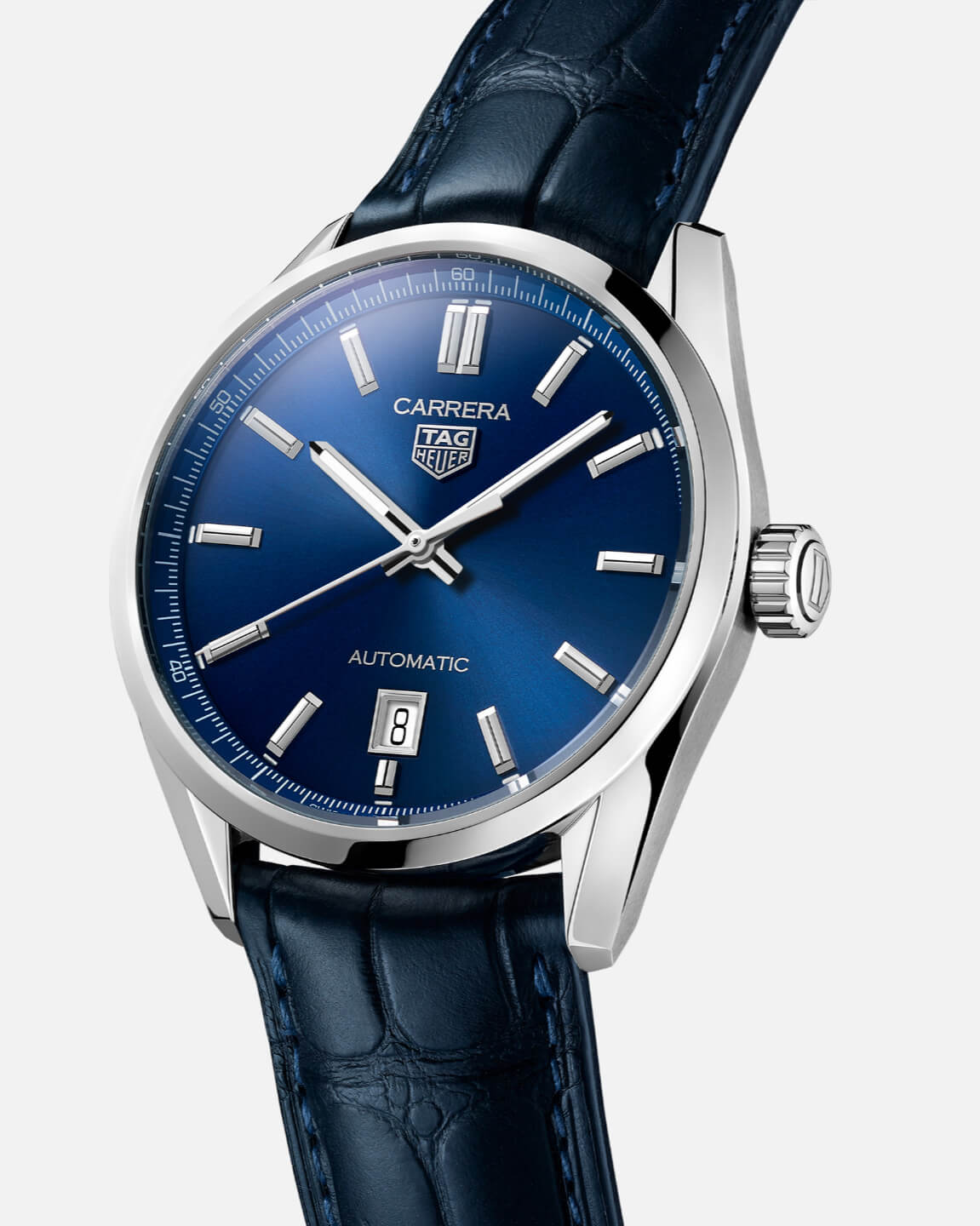 TAG Heuer TAG Heuer Carrera WBN2112.FC6504 мужские часы синий циферблат на запястье
