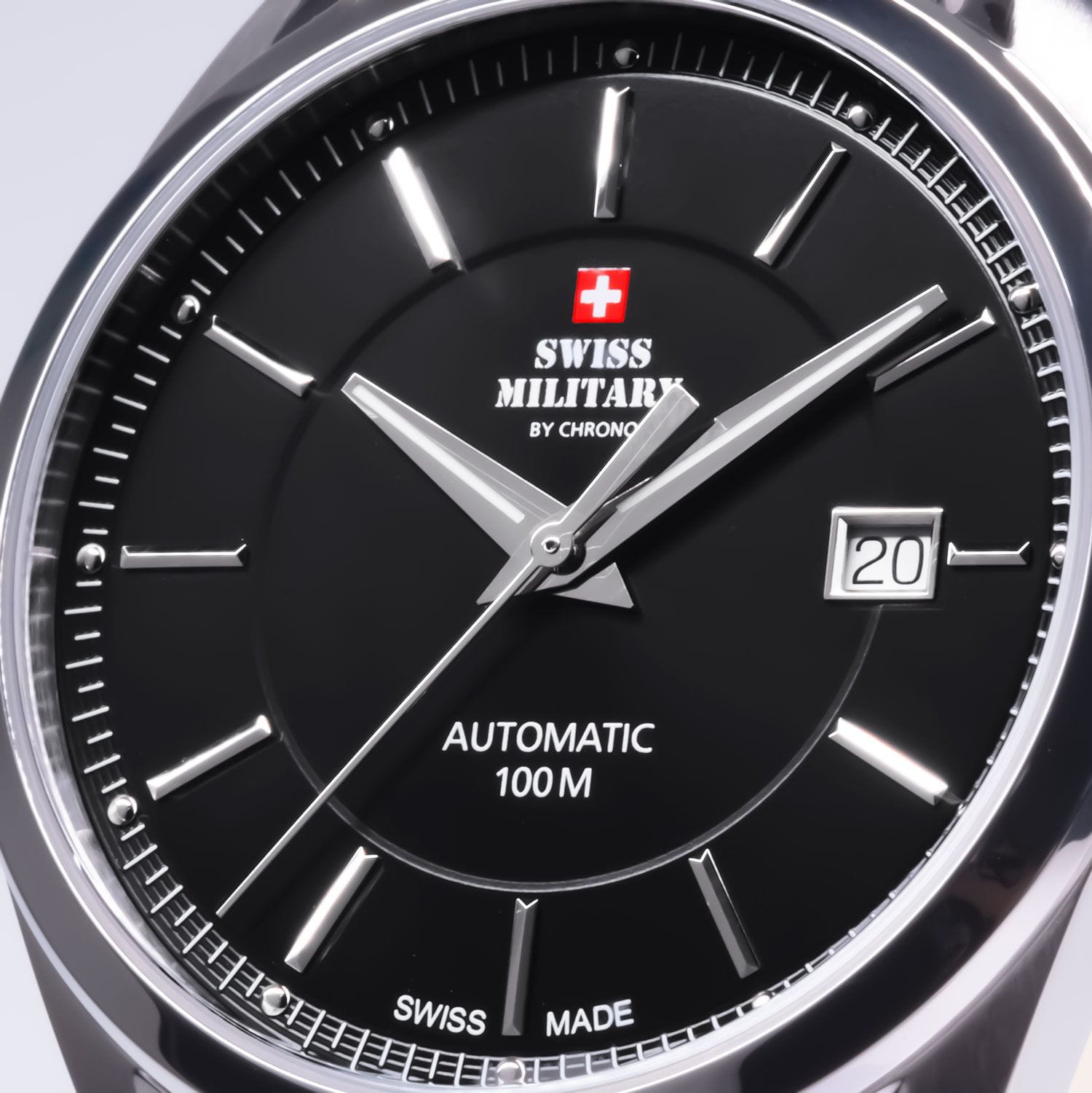 Swiss Military by Chrono Swiss Military by Chrono SMA34085.13  - задняя крышка сталь металл корпуса, швейцария часы