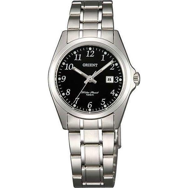 Orient Orient SZ3A008B (FSZ3A008B)  FSZ3A008B  женские часы черный циферблат, браслет  — вид спереди