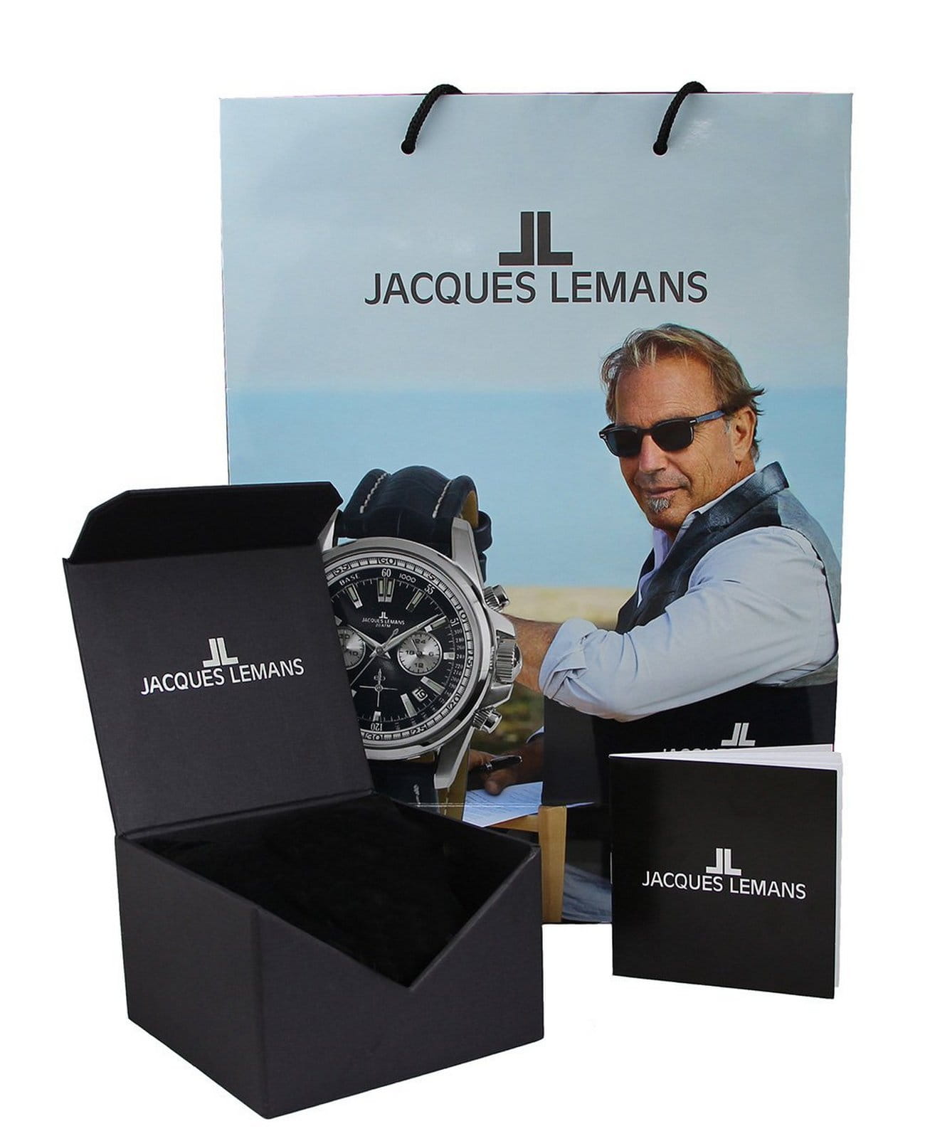 Оригинальные часы Jacques Lemans Jacques Lemans Sport 1-2127B кварцевые калибр механизма  общий вид