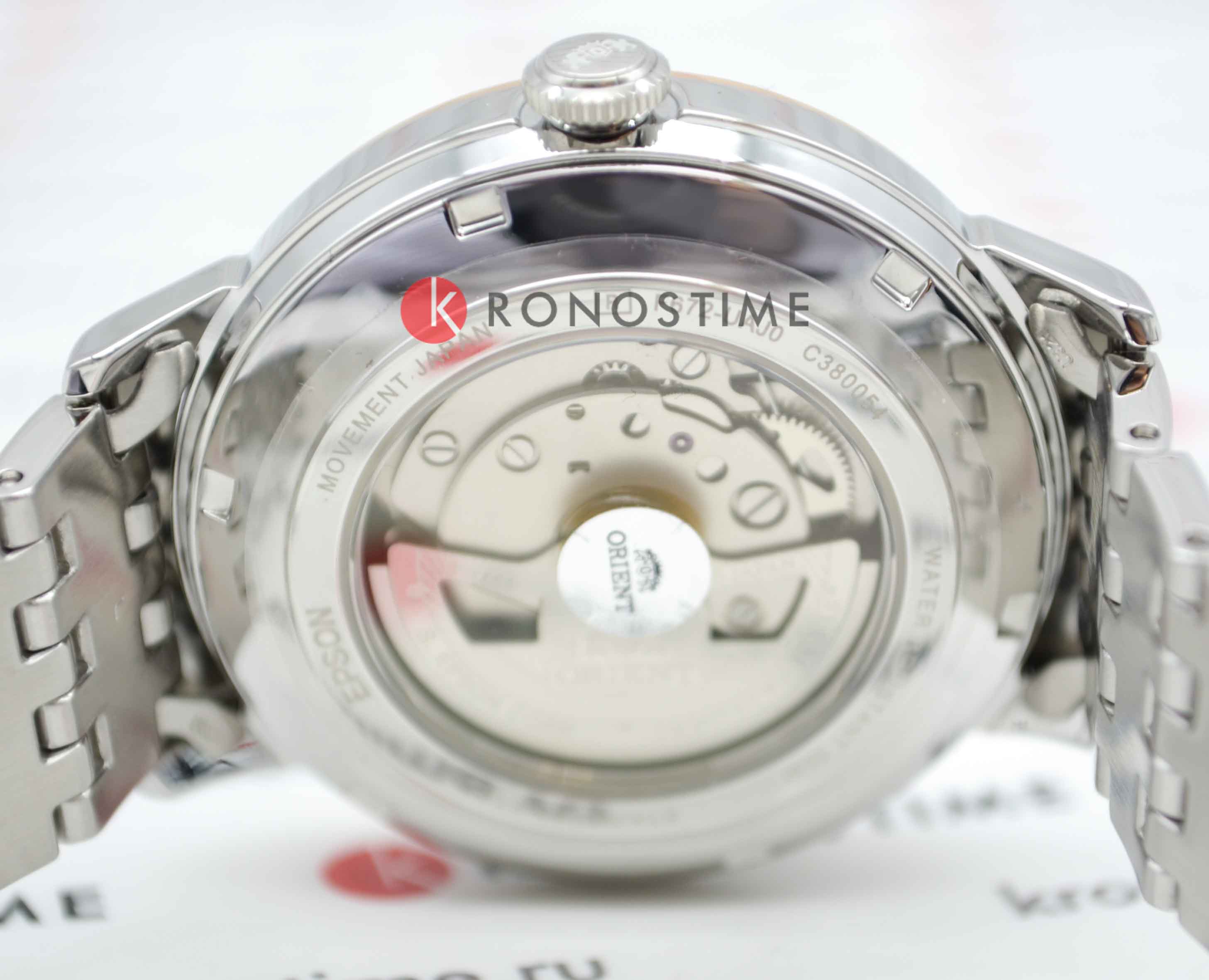 Orient Orient Automatic RA-AC0J01S10  (RN-AC0J01S)  — детали корпуса и нержавеющая сталь