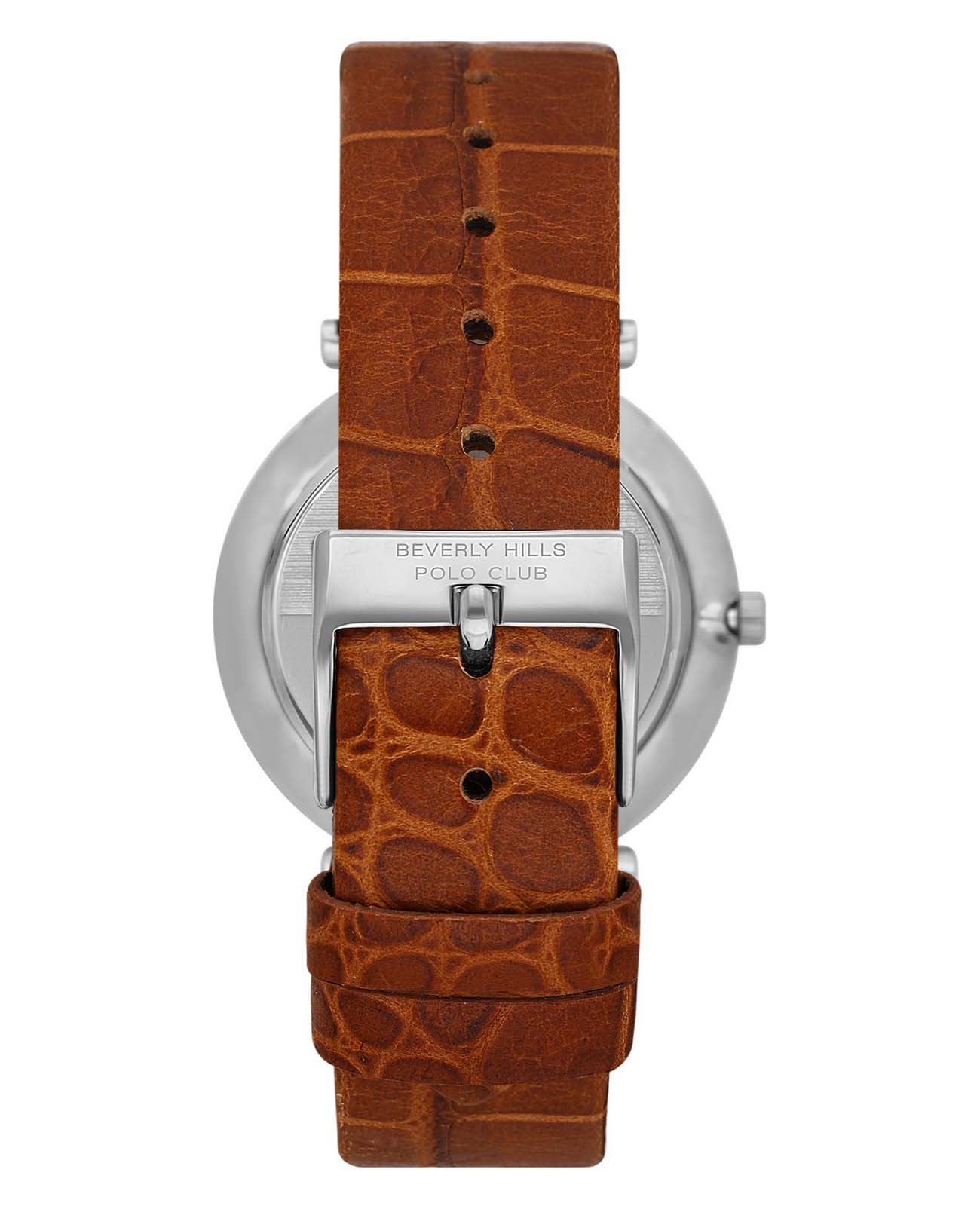 Beverly Hills Polo Club Beverly Hills Polo Club Quartz BP3615X.394,  сша мужские часы на браслете кожаный боковой вид