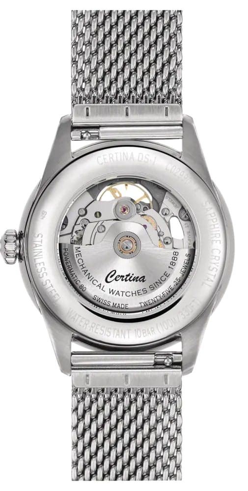 Certina Certina DS-1 Skeleton C029.907.11.031.00 DS 1 - задняя крышка металл сталь корпуса, швейцария часы