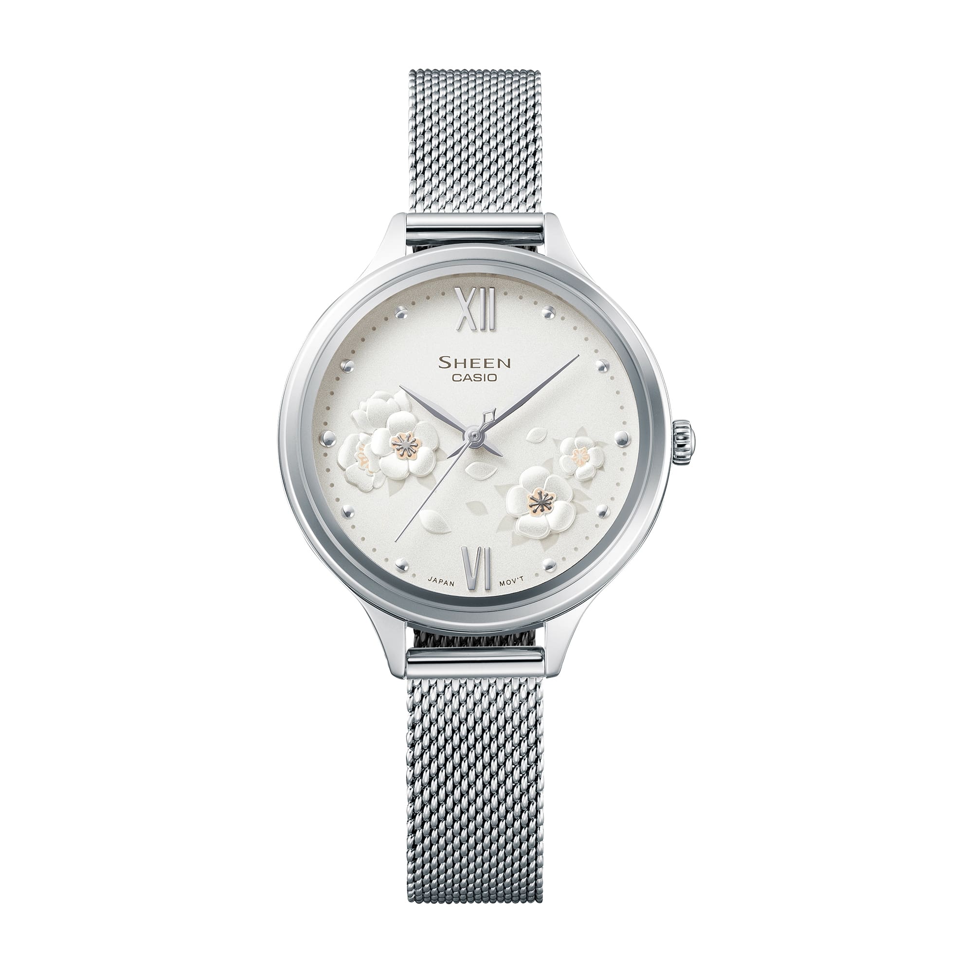 Casio Casio Sheen SHE-4551M-7AUDF , наручные женские часы фото под углом