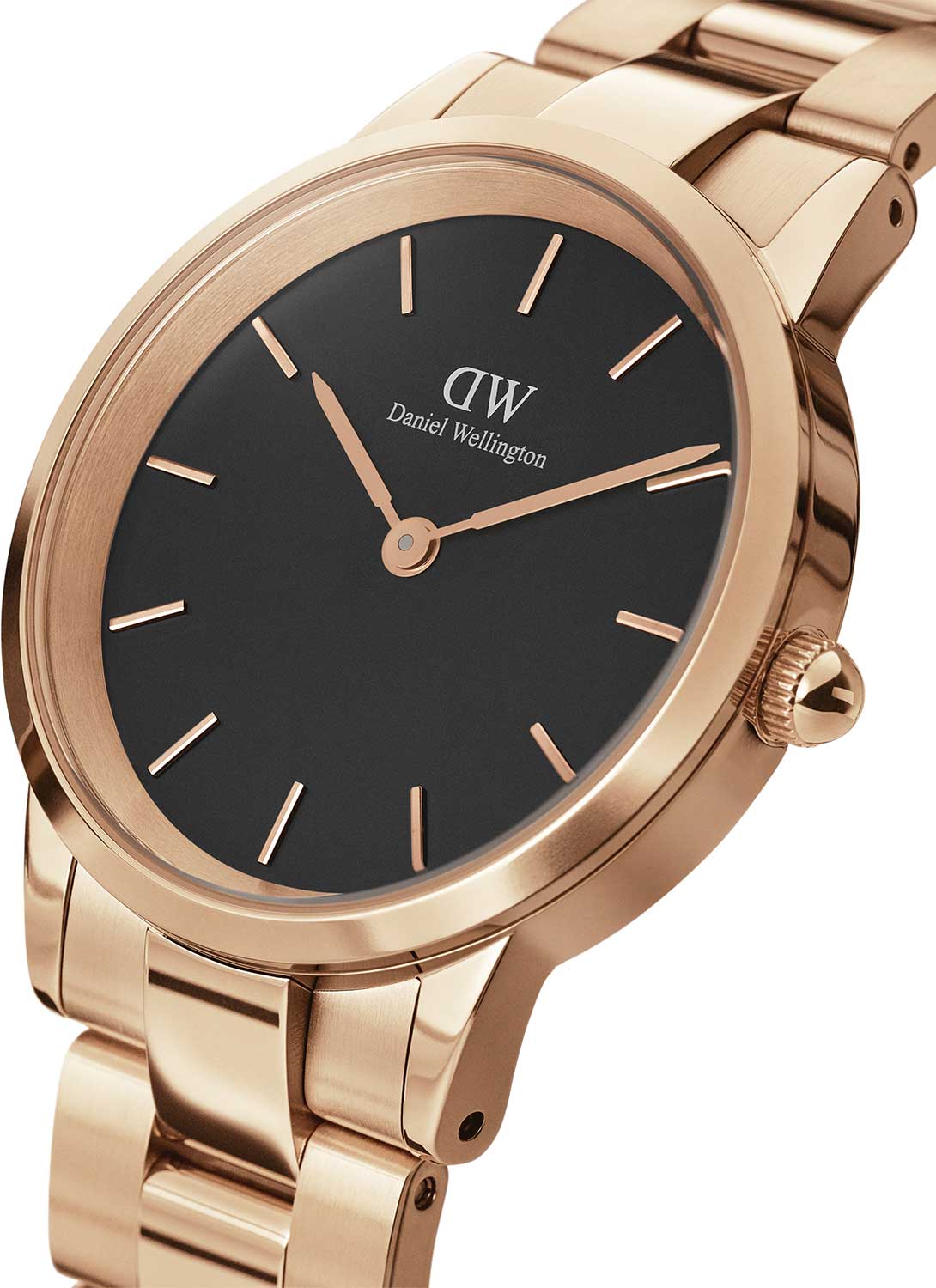 Daniel Wellington Daniel Wellington Iconic Link DW00100344 , наручные мужские часы фото под углом