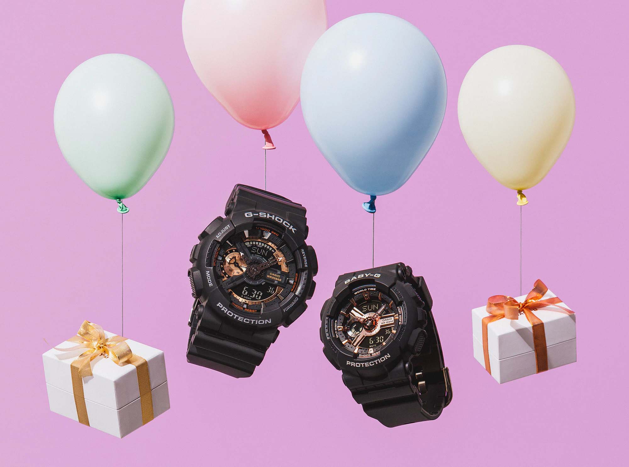 Оригинальные часы Casio Casio Baby-G BA-110XRG-1ADR (BA-110XRG-1A) кварцевые калибр механизма  общий вид