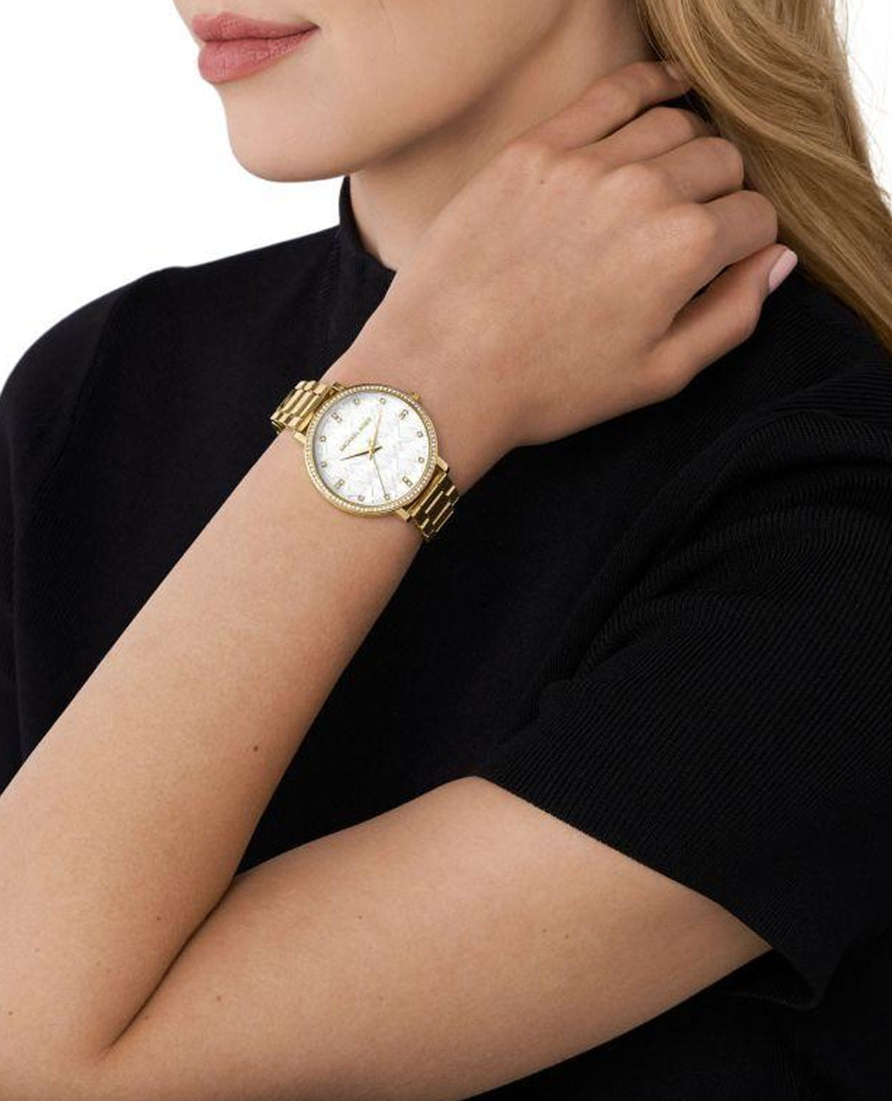 Michael Kors Michael Kors Pyper MK4666  — детали корпуса и нержавеющая сталь с pvd-покрытием