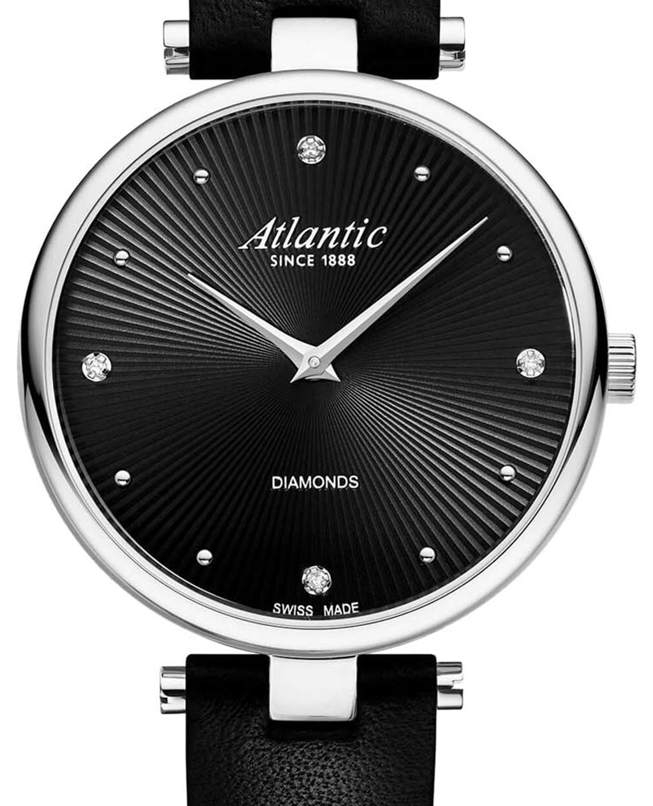 Atlantic Atlantic Elegance Royal Diamonds & Rubies Edition 29044.41.67 , наручные женские часы фото под углом